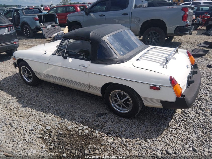 1980 MG MGB auction photo 3