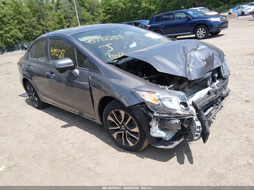 Vin: 19xfb2f83ee218574, lot: 46291118, honda civic ex 2014 img_1