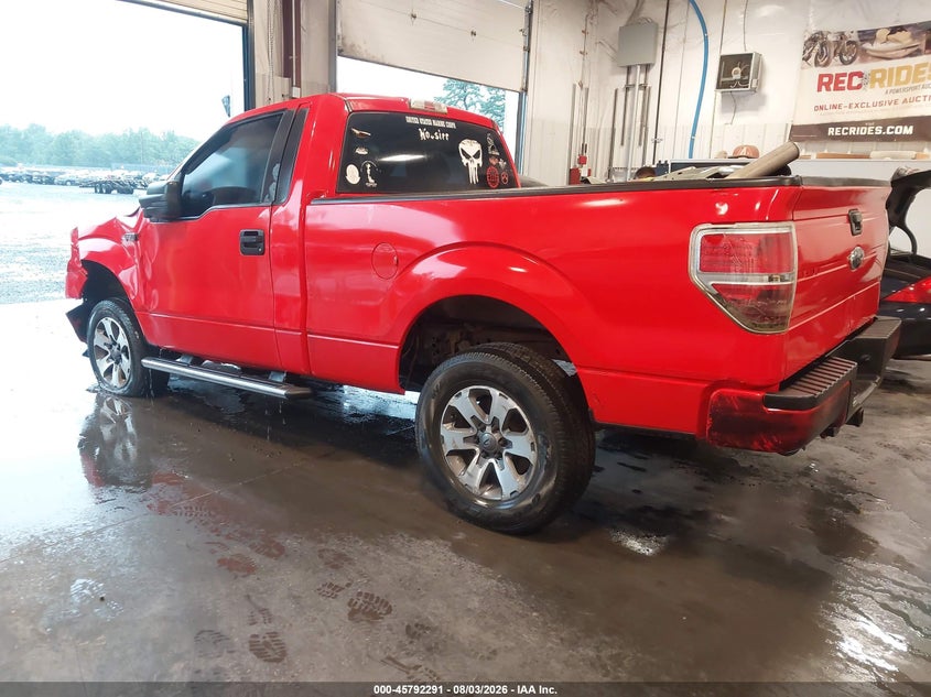 Vin: 1ftmf1ef2efb13956, lot: 46291122, ford f-150 stx 20143