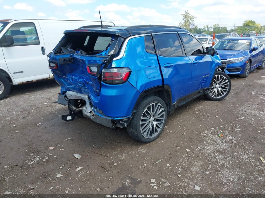 Vin: 3c4njdcnxpt500679, lot: 46291142, jeep compass limited 4x4 20234