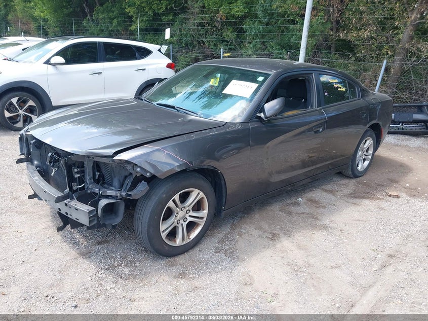 Vin: 2c3cdxbg5fh752645, lot: 46291145, dodge charger se 20152