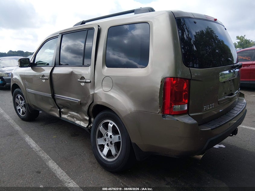 Vin: 5fnyf4h99bb021977, lot: 46291150, honda pilot touring 20113