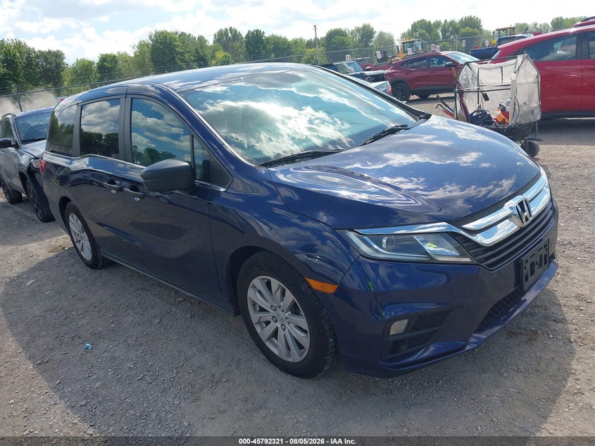 Vin: 5fnrl6h20kb094845, lot: 46291152, honda odyssey lx 2019 img_1