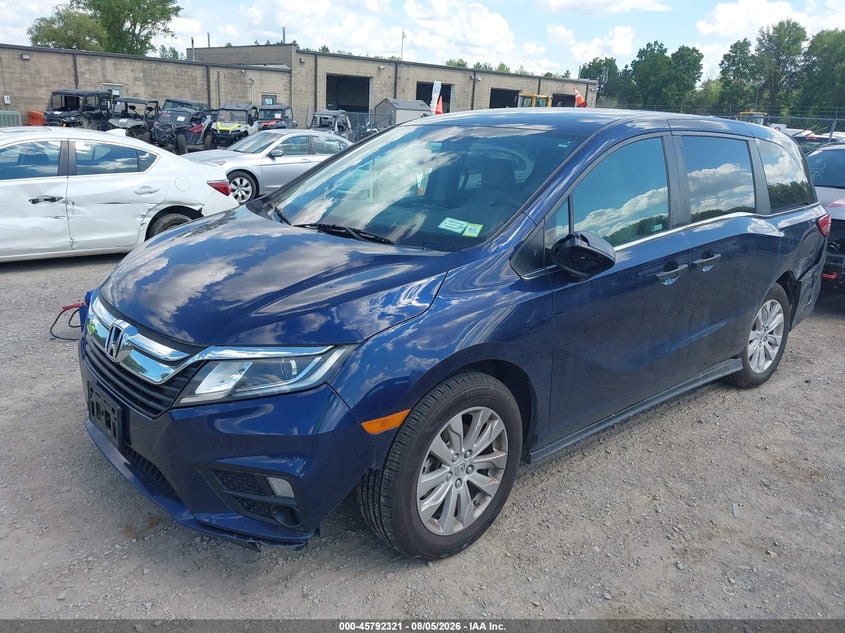 Vin: 5fnrl6h20kb094845, lot: 46291152, honda odyssey lx 20192