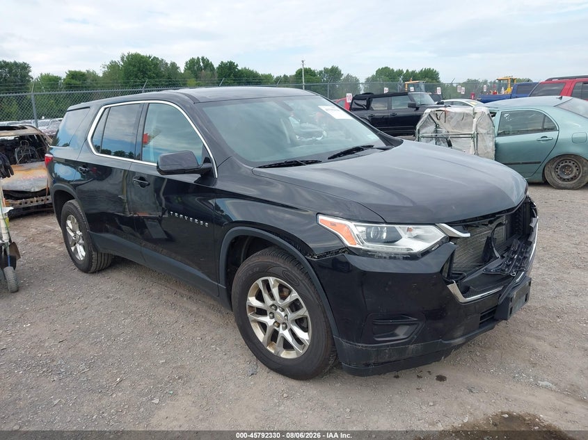 Vin: 1gnevfkw7jj205488, lot: 46291161, chevrolet traverse ls 2018 img_1