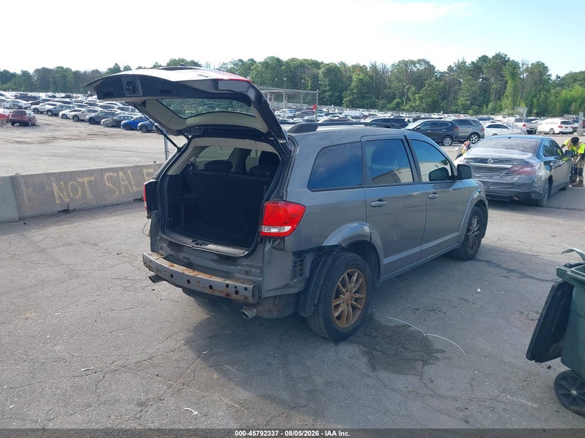 Vin: 3c4pddbg8dt571491, lot: 46291168, dodge journey sxt 20134