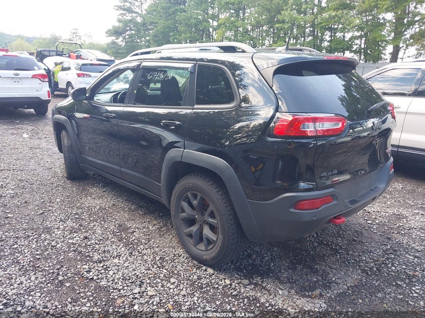 Vin: 1c4pjmbx6jd610122, lot: 46291176, jeep cherokee trailhawk 4x4 20183