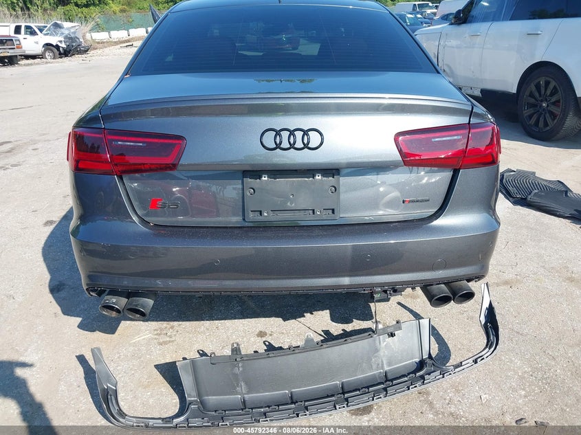 2018 AUDI S6 SEDAN 4.0L V-8 DI, DOHC, VVT, TURBO, 450HP