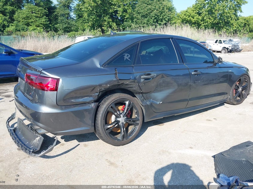 2018 AUDI S6 SEDAN 4.0L V-8 DI, DOHC, VVT, TURBO, 450HP
