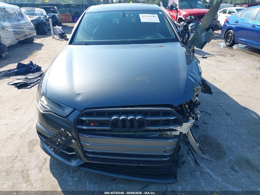 2018 AUDI S6 SEDAN 4.0L V-8 DI, DOHC, VVT, TURBO, 450HP