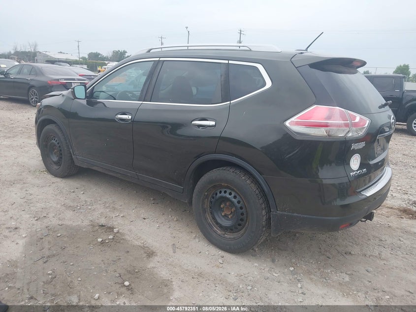 Vin: 5n1at2mt1gc774676, lot: 46291182, nissan rogue s 20163