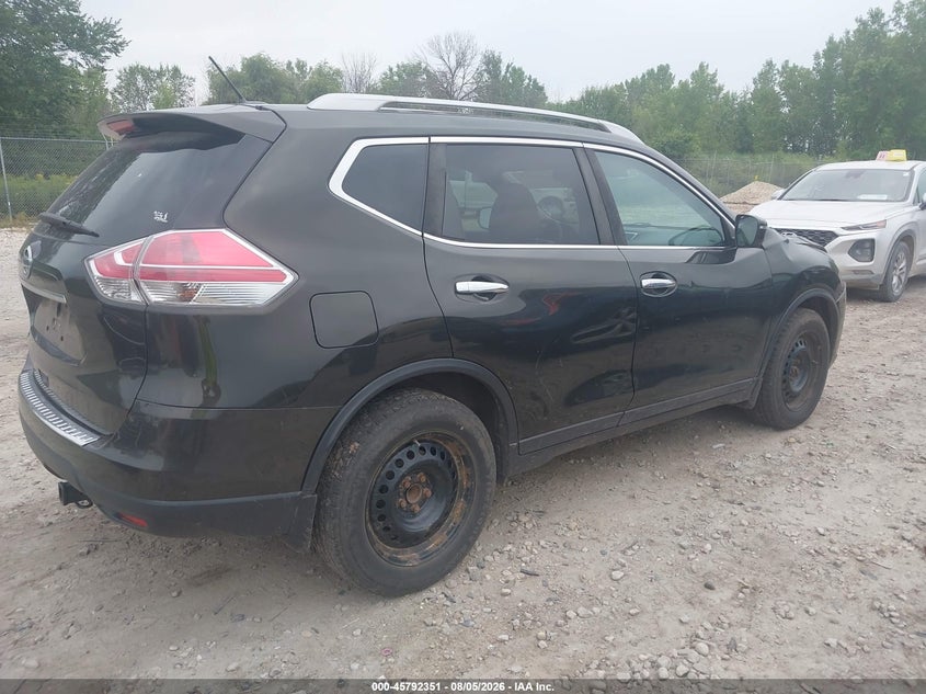 Vin: 5n1at2mt1gc774676, lot: 46291182, nissan rogue s 20164