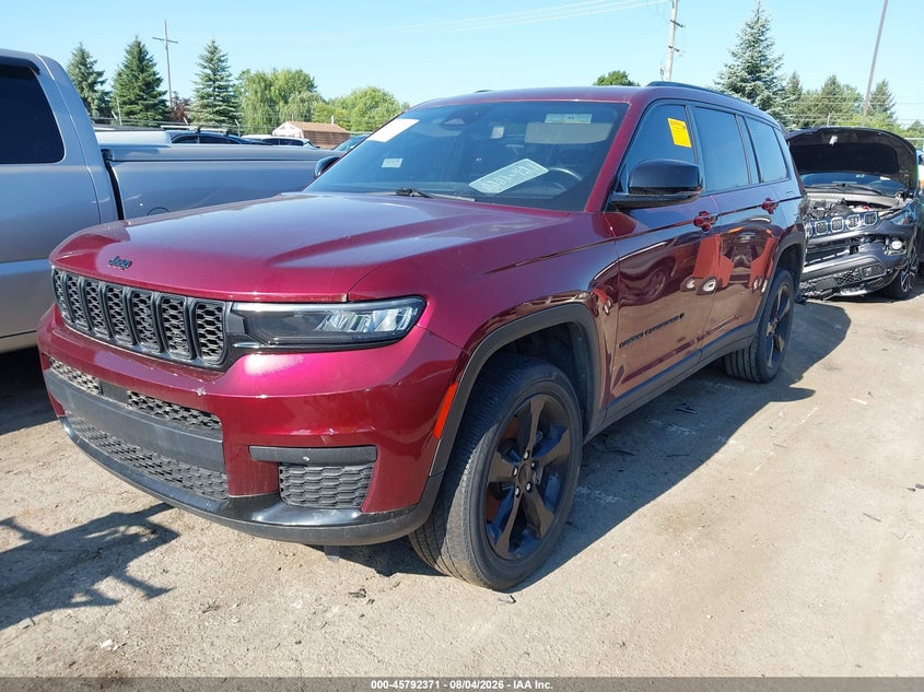 Vin: 1c4rjkag1p8809644, lot: 46291202, jeep grand cherokee l altitude 4x4 20232