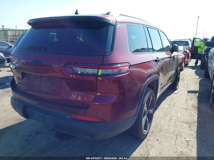 Vin: 1c4rjkag1p8809644, lot: 46291202, jeep grand cherokee l altitude 4x4 20234