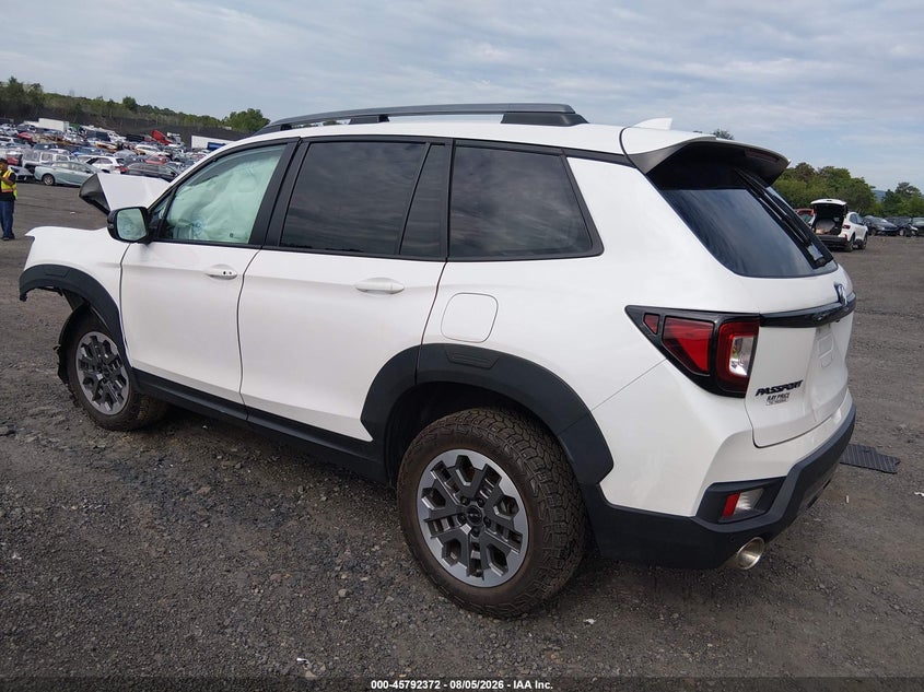Vin: 5fnyf8h68sb013589, lot: 46291203, honda passport awd trailsport 20253