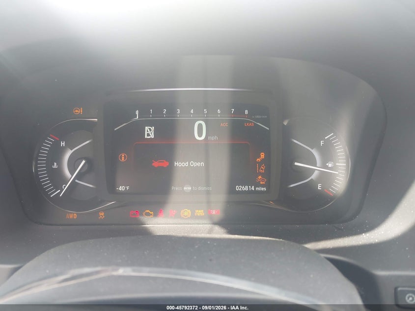 HONDA PASSPORT 2025 VIN 5FNYF8H68SB013589
