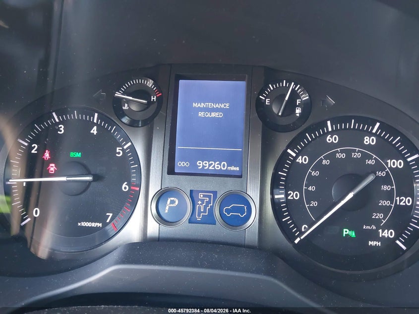 2015 LEXUS GX 460 auction photo 7