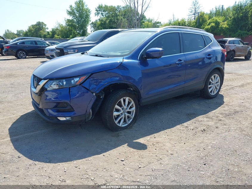 Vin: jn1bj1bw3nw489238, lot: 46291218, nissan rogue sport sv awd xtronic cvt 20222