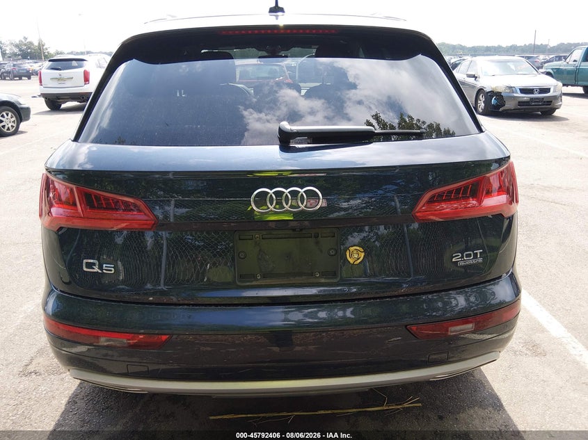 AUDI Q5 2018 VIN WA1BNAFY9J2187574