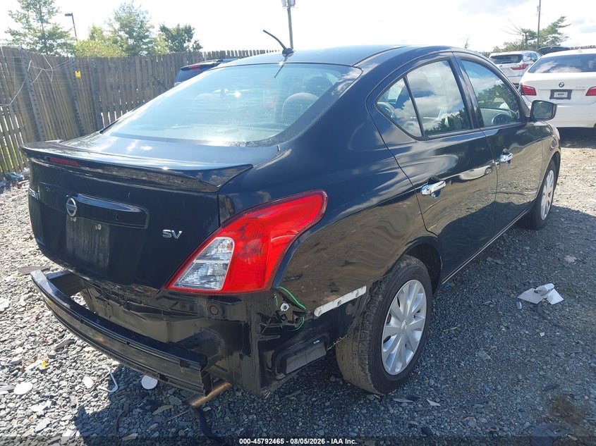 Vin: 3n1cn7ap8jl803522, lot: 46291296, nissan versa 1.6 sv 20184
