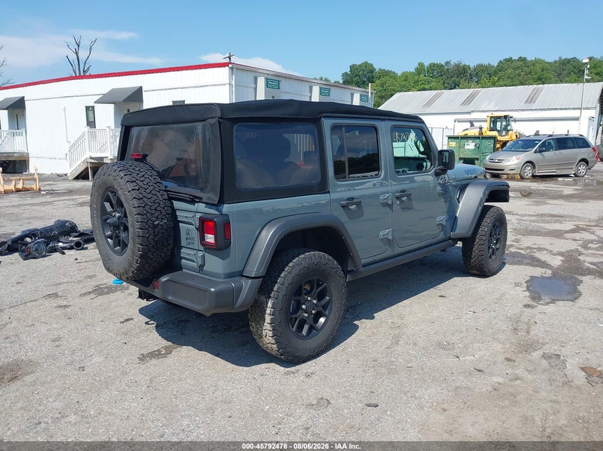 Vin: 1c4rjxn62rw186483, lot: 46291307, jeep wrangler 4xe willys 4xe 20244