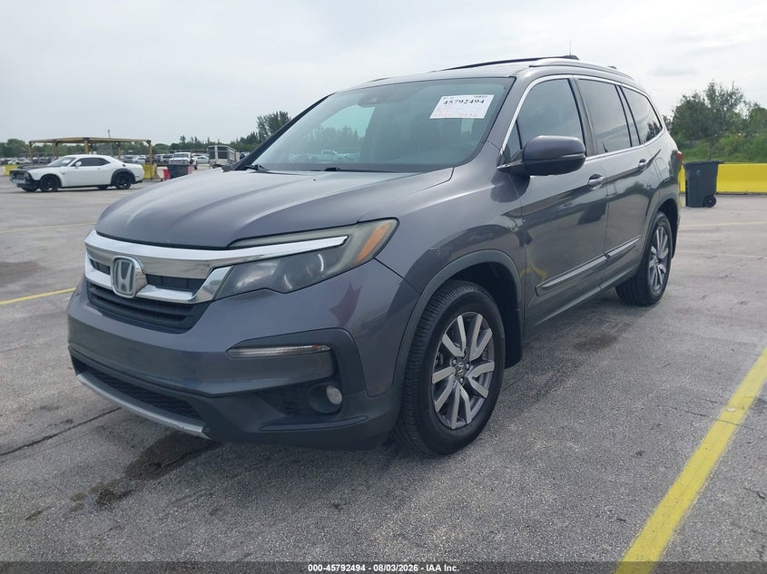 Vin: 5fnyf5h43lb006600, lot: 46291325, honda pilot 2wd ex-l w/navi 20202
