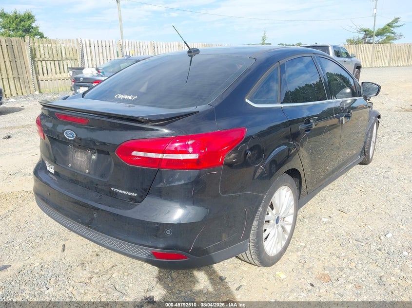 Vin: 1fadp3j2xhl317606, lot: 46291341, ford focus titanium 20174