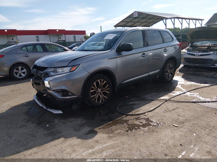 Vin: ja4ad2a3xjz063000, lot: 46291342, mitsubishi outlander es 20182