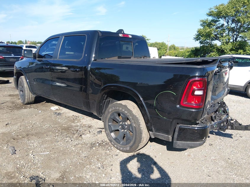 Vin: 1c6rrffg5sn512922, lot: 46291343, ram 1500 big horn  4x4 5'7 box 20253