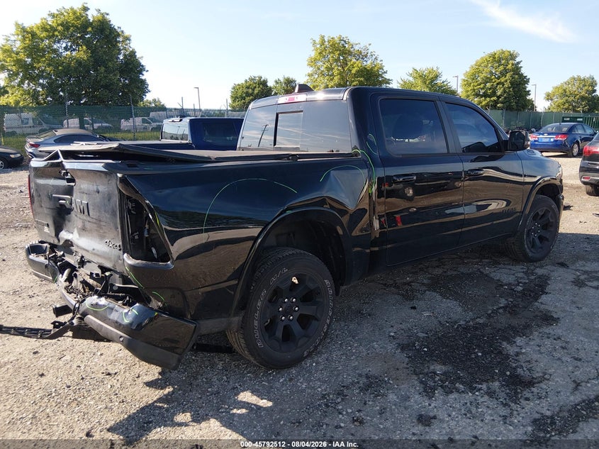 Vin: 1c6rrffg5sn512922, lot: 46291343, ram 1500 big horn  4x4 5'7 box 20254