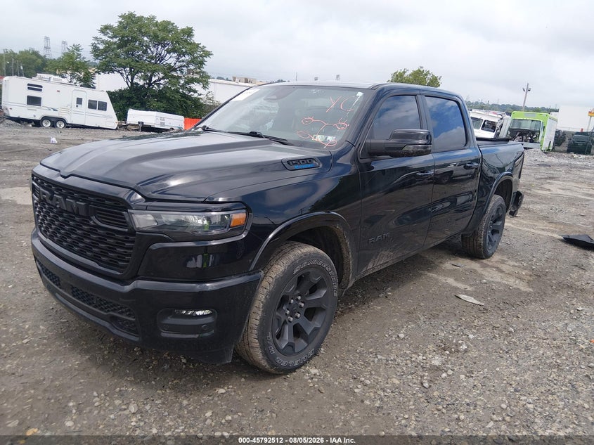 Vin: 1c6rrffg5sn512922, lot: 46291343, ram 1500 big horn  4x4 5'7 box 20252