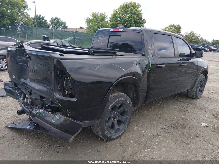 Vin: 1c6rrffg5sn512922, lot: 46291343, ram 1500 big horn  4x4 5'7 box 20254