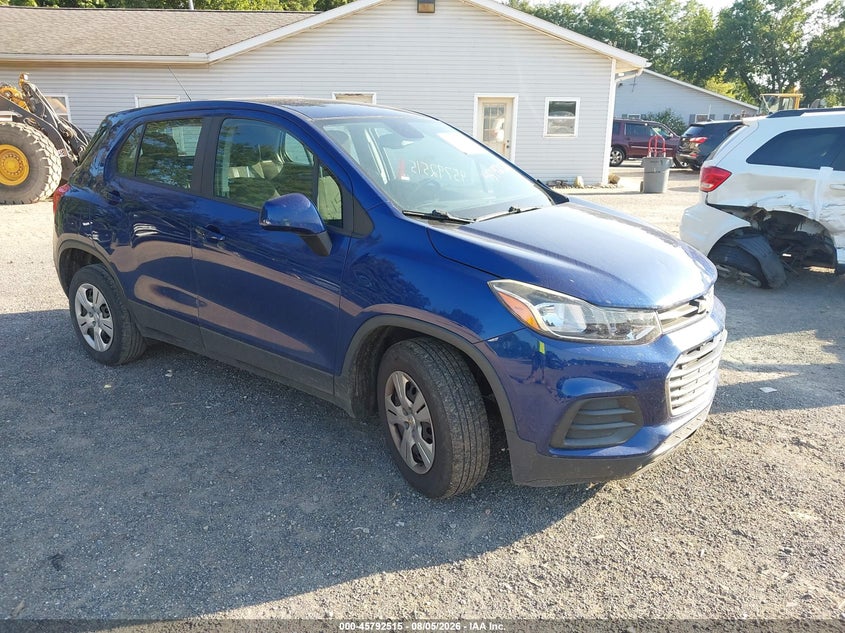CHEVROLET TRAX 2017 VIN 3GNCJKSB4HL151241