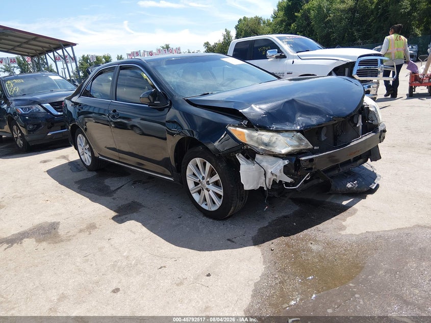 Vin: 4t1bk1fk1eu027611, lot: 46291348, toyota camry xle v6 2014 img_1