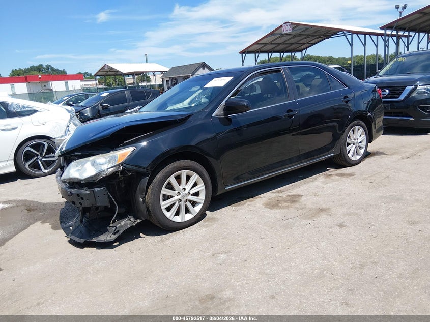 Vin: 4t1bk1fk1eu027611, lot: 46291348, toyota camry xle v6 20142