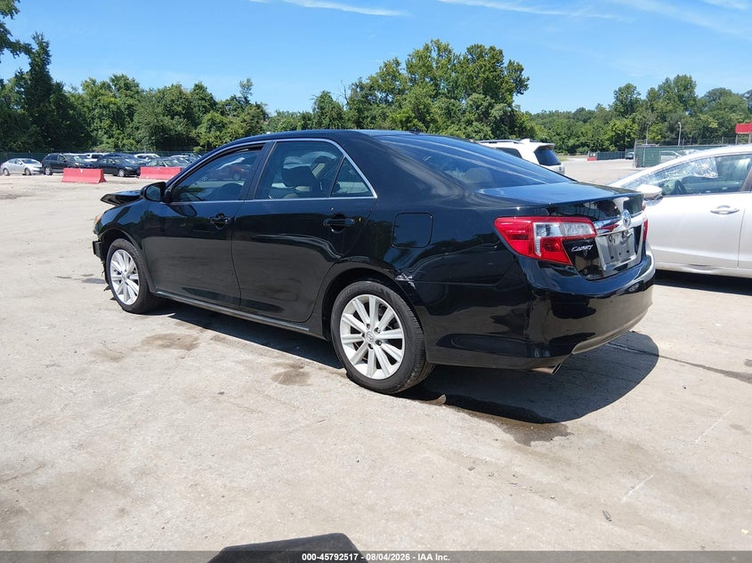 Vin: 4t1bk1fk1eu027611, lot: 46291348, toyota camry xle v6 20143