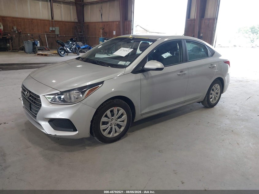 Vin: 3kpc24a68ne171577, lot: 46291352, hyundai accent se 20222