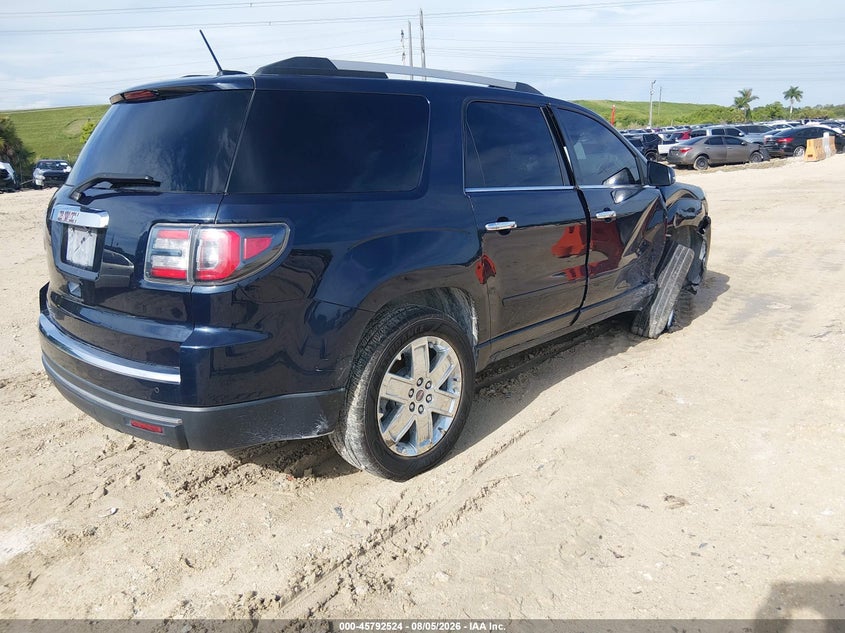 Vin: 1gkkrskd6hj173378, lot: 46291355, gmc acadia limited 20174
