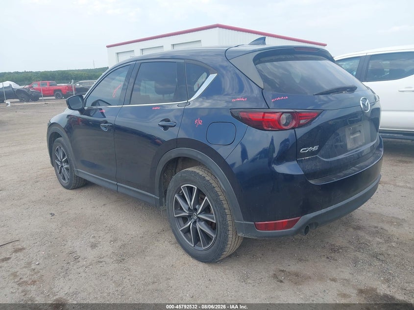 Vin: jm3kfadl0h0148430, lot: 46291363, mazda cx-5 grand touring 20173