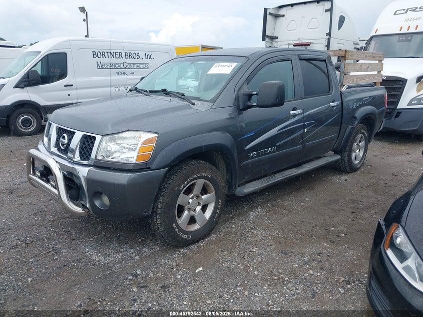 2006 Nissan Titan Se, Неизвестно, IAAI, VIN 1N6BA07B06N570361 — фото 2