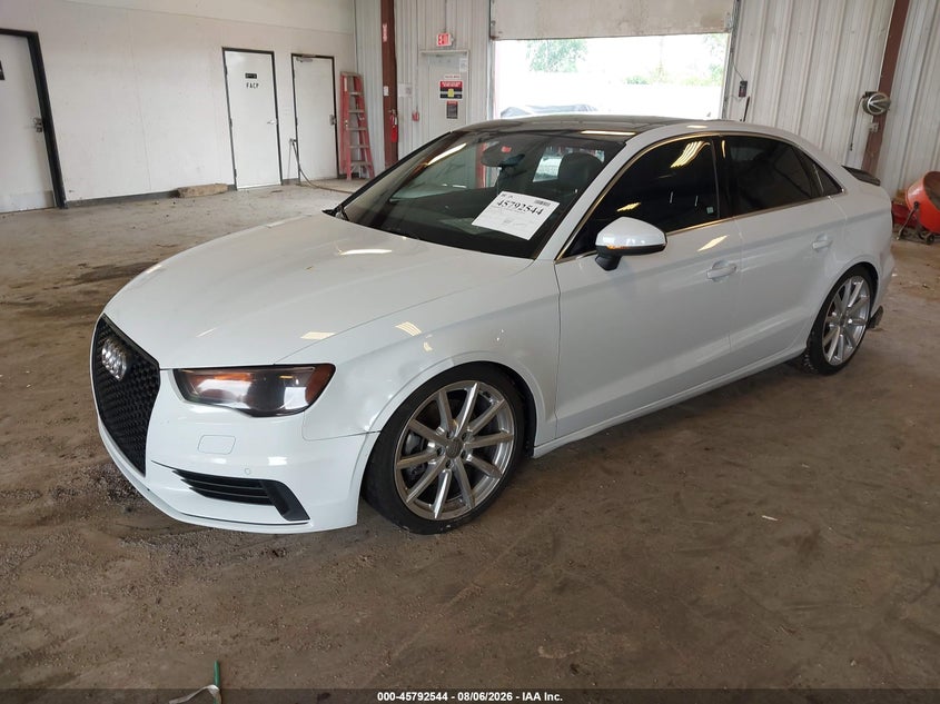 Vin: wauefgffxf1109588, lot: 46291375, audi a3 2.0t premium 20152