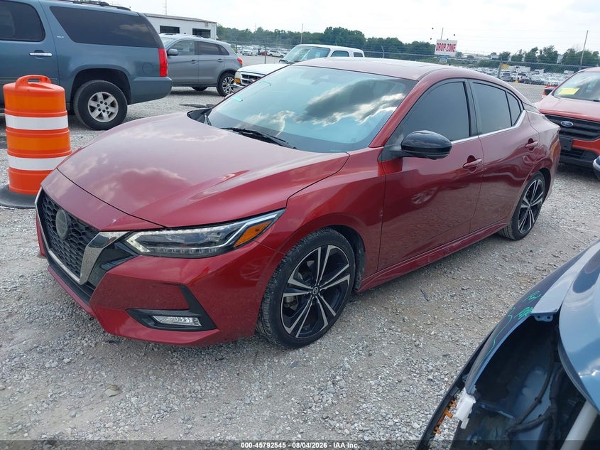 Vin: 3n1ab8dv4my241979, lot: 46291376, nissan sentra sr xtronic cvt 20212