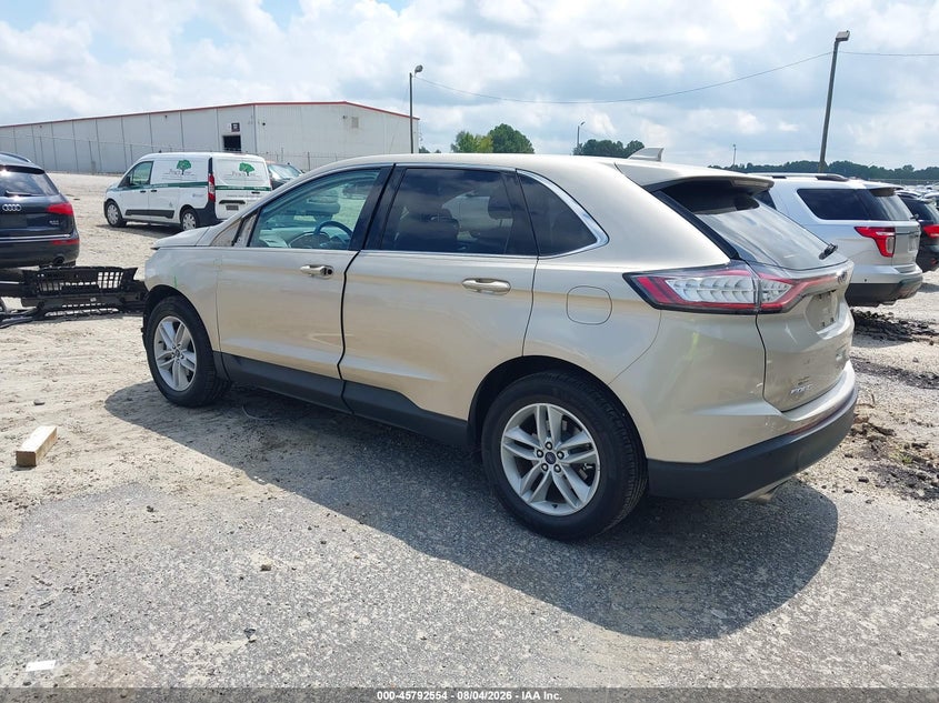 Vin: 2fmpk3j9xjbc18515, lot: 46291385, ford edge sel 20183
