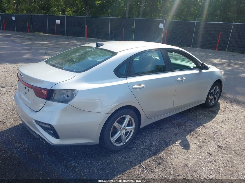 Vin: 3kpf24ad6ke006277, lot: 46291388, kia forte lxs 20194