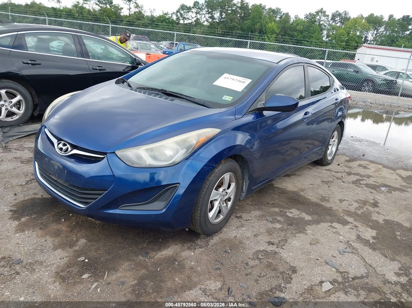 HYUNDAI ELANTRA 2015 VIN 5NPDH4AE8FH609229