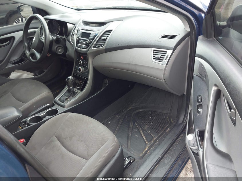 HYUNDAI ELANTRA 2015 VIN 5NPDH4AE8FH609229