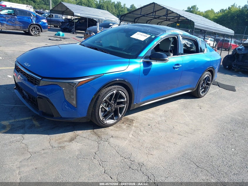Vin: 3kpfw4de3se140284, lot: 46291419, kia k4 gt-line 20252