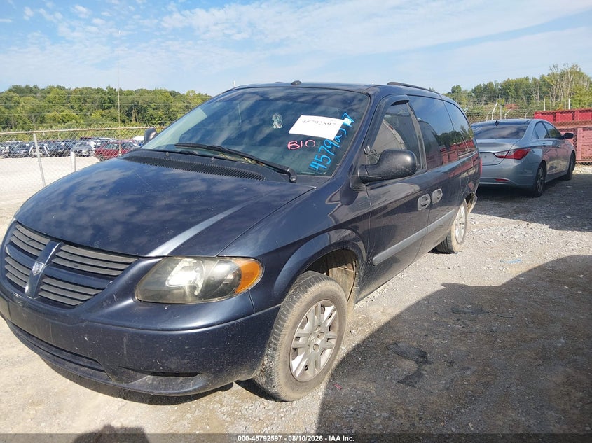 2007 Dodge Caravan, Обычный износ, IAAI, VIN 1D4GP24R07B138587 — фото 2