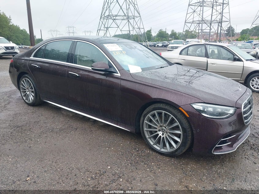 Vin: w1k6g7gb1ma035531, lot: 46291430, mercedes-benz s 580 4matic 20211