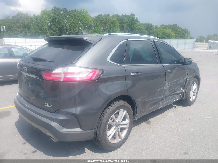 Vin: 2fmpk3j95lba28835, lot: 46291431, ford edge sel 20204